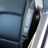 Acura Car Center Console Armrest Cushion Mat Pad Cover with Seat Belt Cover Set