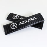 Acura Car Center Console Armrest Cushion Mat Pad Cover with Seat Belt Cover Set