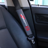 DODGE Charger// Set Armrest Cushion Center Console Cover Pad Mat with Seat Belt Cover Carbon Fiber Look