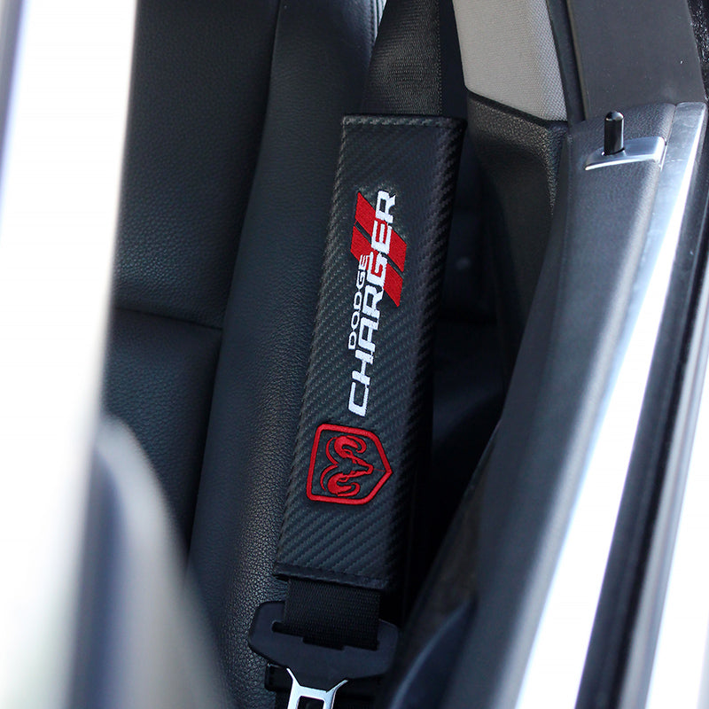 Dodge charger seat belt cover discount