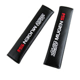 Honda Civic Mugen Si Set Car Center Console Armrest Cushion Mat Pad Cover with Seat Belt Cover Set