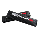 Honda Civic Mugen Si Set Car Center Console Armrest Cushion Mat Pad Cover with Seat Belt Cover Set