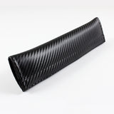 Seat Belt Cover Pad X2 for ACURA Integra CSX RSX NSX TSX TL ILX MDX RDX Black Carbon Fiber Look Seat Belt Cover
