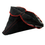 JDM Bride Racing Hyper Fabric shift knob Shifter Boot Cover MT/AT Red Stitches