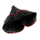 JDM Bride Racing Hyper Fabric shift knob Shifter Boot Cover MT/AT Red Stitches