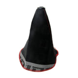 JDM Bride Racing Hyper Fabric shift knob Shifter Boot Cover MT/AT Red Stitches