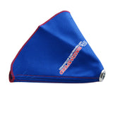 Mazda MazdaSpeed Red Stitched Blue Fabric Shifter Boot Cover