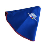 Mugen Red Stitched Blue Fabric Shifter Boot Cover