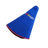 JDM RALLIART Racing shift knob Shifter Boot Cover MT/AT Blue Hyper Fabric