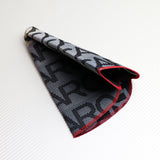 JDM RECARO Racing Red Stitches Gradation Hyper Fabric shift knob Shifter Boot Cover MT/AT