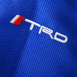 JDM TRD SPORTS shift knob Shifter Boot Cover MT/AT Blue Hyper Fabric