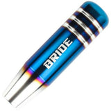 Bride Aluminum Burnt Blue Universal Gear Shift Knob Shifter Lever Head New - 13 CM