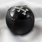 Mugen 5-Speed Black Shift Knob with PVC Leather