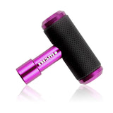 NISMO Leather Car Shift Knob Aircraft Joystick Transmission Racing Gear Purple