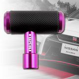 NISMO Leather Car Shift Knob Aircraft Joystick Transmission Racing Gear Purple