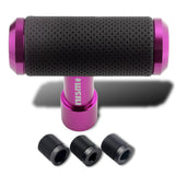 NISMO Leather Car Shift Knob Aircraft Joystick Transmission Racing Gear Purple