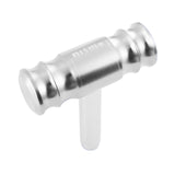 Silver NISMO NISSAN Car Shift Knob Aircraft Joystick Transmission Racing Gear Shifter