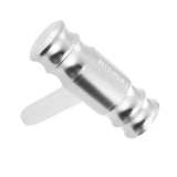 Silver NISMO NISSAN Car Shift Knob Aircraft Joystick Transmission Racing Gear Shifter