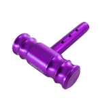Purple RALLIART Mitsubishi Car Shift Knob Aircraft Joystick Transmission Racing Gear Shifter