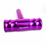 Purple RALLIART Mitsubishi Car Shift Knob Aircraft Joystick Transmission Racing Gear Shifter