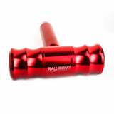 Red RALLIART Mitsubishi Car Shift Knob Aircraft Joystick Transmission Racing Gear Shifter