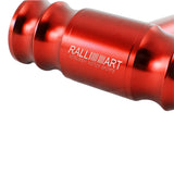 Red RALLIART Mitsubishi Car Shift Knob Aircraft Joystick Transmission Racing Gear Shifter