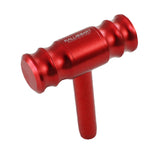 Red RALLIART Mitsubishi Car Shift Knob Aircraft Joystick Transmission Racing Gear Shifter