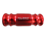 Red RALLIART Mitsubishi Car Shift Knob Aircraft Joystick Transmission Racing Gear Shifter