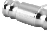 Silver RALLIART Mitsubishi Car Shift Knob Aircraft Joystick Transmission Racing Gear Shifter