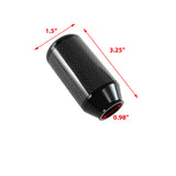 Universal 82MM - Black Carbon Fiber Car Auto Manual Gear Stick Lever Shift Knob