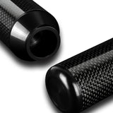 Universal 82MM - Black Carbon Fiber Car Auto Manual Gear Stick Lever Shift Knob