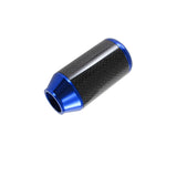 Universal 82MM - Blue Carbon Fiber Car Auto Manual Gear Stick Lever Shift Knob