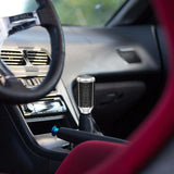 Universal 82MM - Silver Carbon Fiber Car Auto Manual Gear Stick Lever Shift Knob