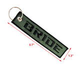 Bride Racing Set Fabric Floor Mats Carpets for 13-20 Scion FRS/Subaru BRZ/ Toyota 86 with Keychain Tags