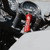 Honda Atv Rancher Foreman Rubicon Key Chain Strap Dirt Bike Key Tag Lanyard