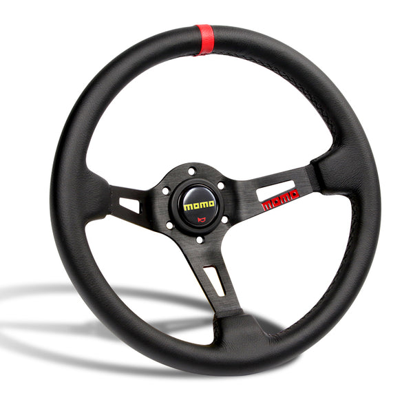 Red Line 350mm Racing Steering Wheel Microfiber Leather For YO