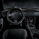 15" Carbon Fiber Style Quality Leather Car Steering Wheel Cover For All LEXUS NEW x1