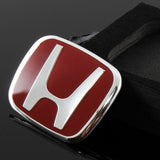 JDM Red H Emblem For Steering Wheel Civic & Accord 54mm x 43mm