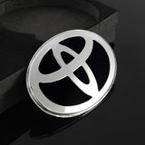 Toyota Black Steering Wheel Emblem Sticker