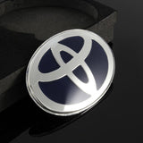 Toyota Navy Blue Steering Wheel Emblem Sticker