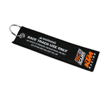 X2 Motorcycle Key Chains Key Rings For KTM DUKE Keychain Key Tags Orange Keychains