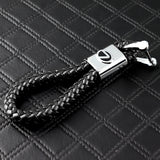 Lexus Black BV Style Calf Leather Keychain