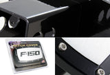 Black FORD F-150 LOGO Hitch Cover Plug Cap For 2" Trailer Receiver with ALLEN BOLTS DESIGN