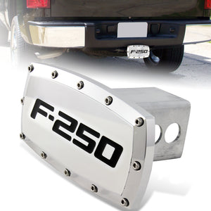 FORD F-250 LOGO Hitch Cover Plug Cap For 2" Trailer Receiver with ALLEN BOLTS DESIGN