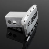 FORD F-350 LOGO Hitch Cover Plug Cap For 2" Trailer Receiver with ALLEN BOLTS DESIGN