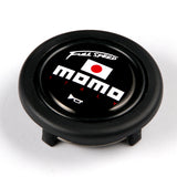 Blue Line 350mm MOMO Racing Steering Wheel Microfiber Leather with MOMO Horn Button