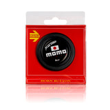 Blue Line 350mm MOMO Racing Steering Wheel Microfiber Leather with MOMO Horn Button