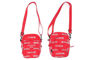 9" Supreme3M Red Reflective Repeat Small Shoulder Popular Messenger Bag NEW 9"x 6.6"