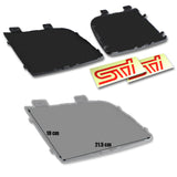 STI Carbon Fiber Bumper Bezel Covers for 06-07 Subaru Impreza WRX STi