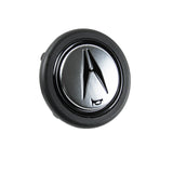 ACURA New Black / Silver Horn Button fits MOMO RAID NRG Steering Wheel Racing